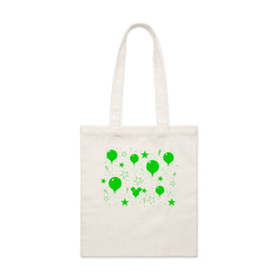 Tote Bag with Balloons - AS Colour - Parcel Tote (Smallest) Thumbnail